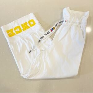 RARE NWOT Pyer Moss x Reebok Loose Wide Leg Pants White